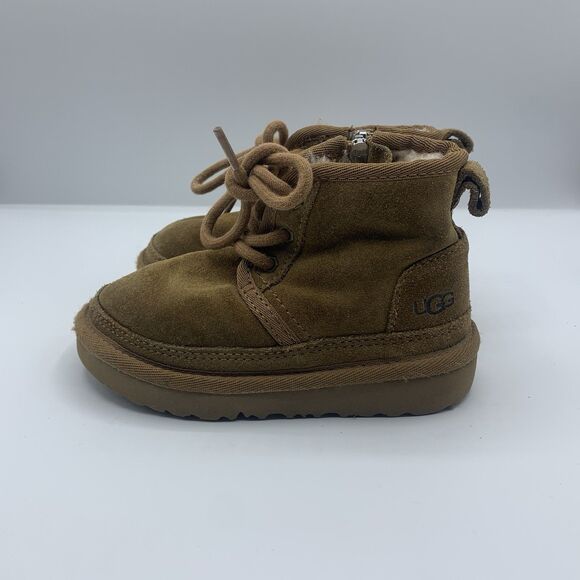 Ugg Neumel II Boots toddler 8 Unisex Brown - Picture 1 of 7